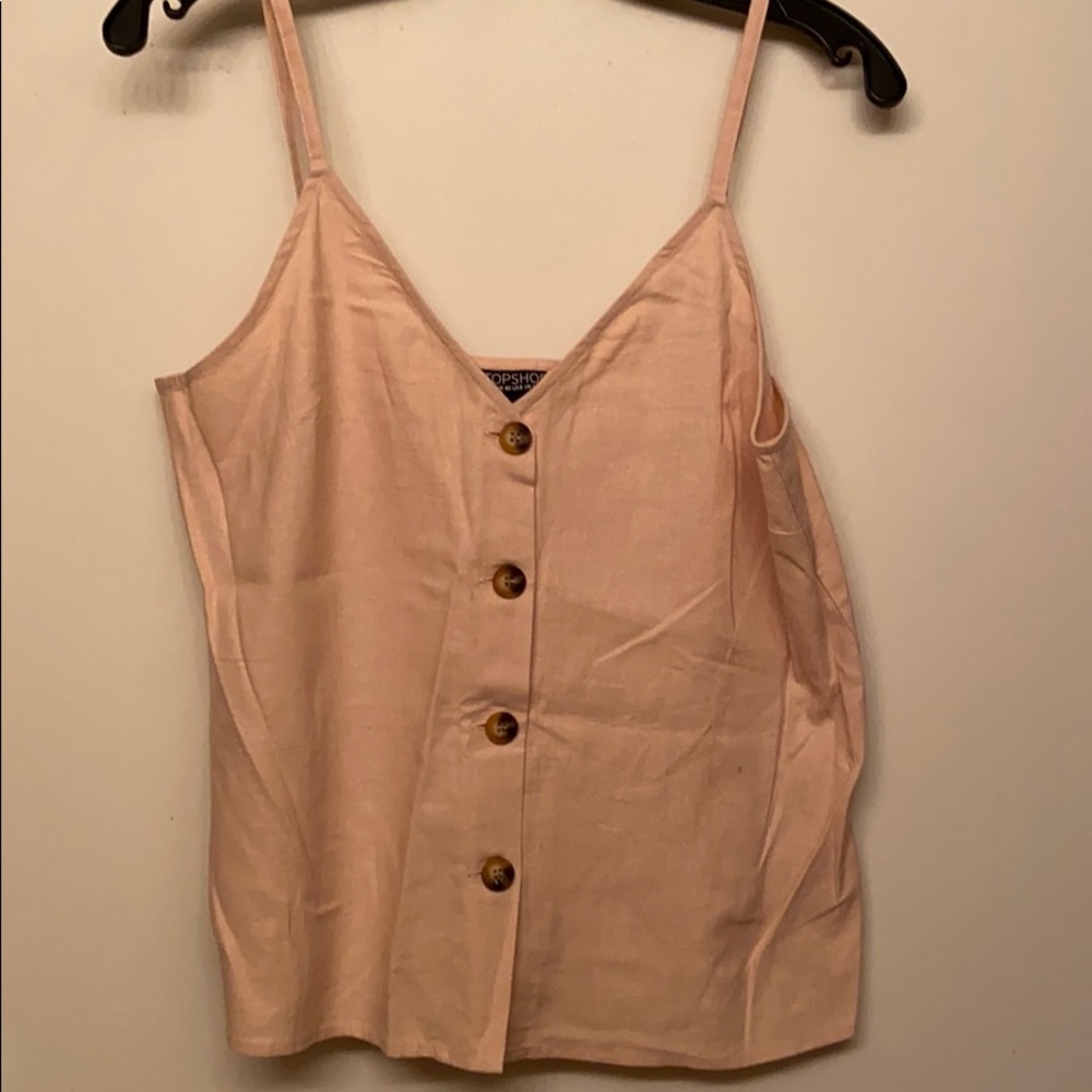 Topshop Button Down Cami